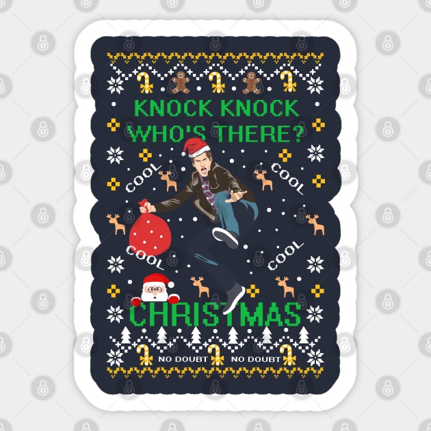 Brooklyn 99 Christmas Sweater Sticker by KsuAnn